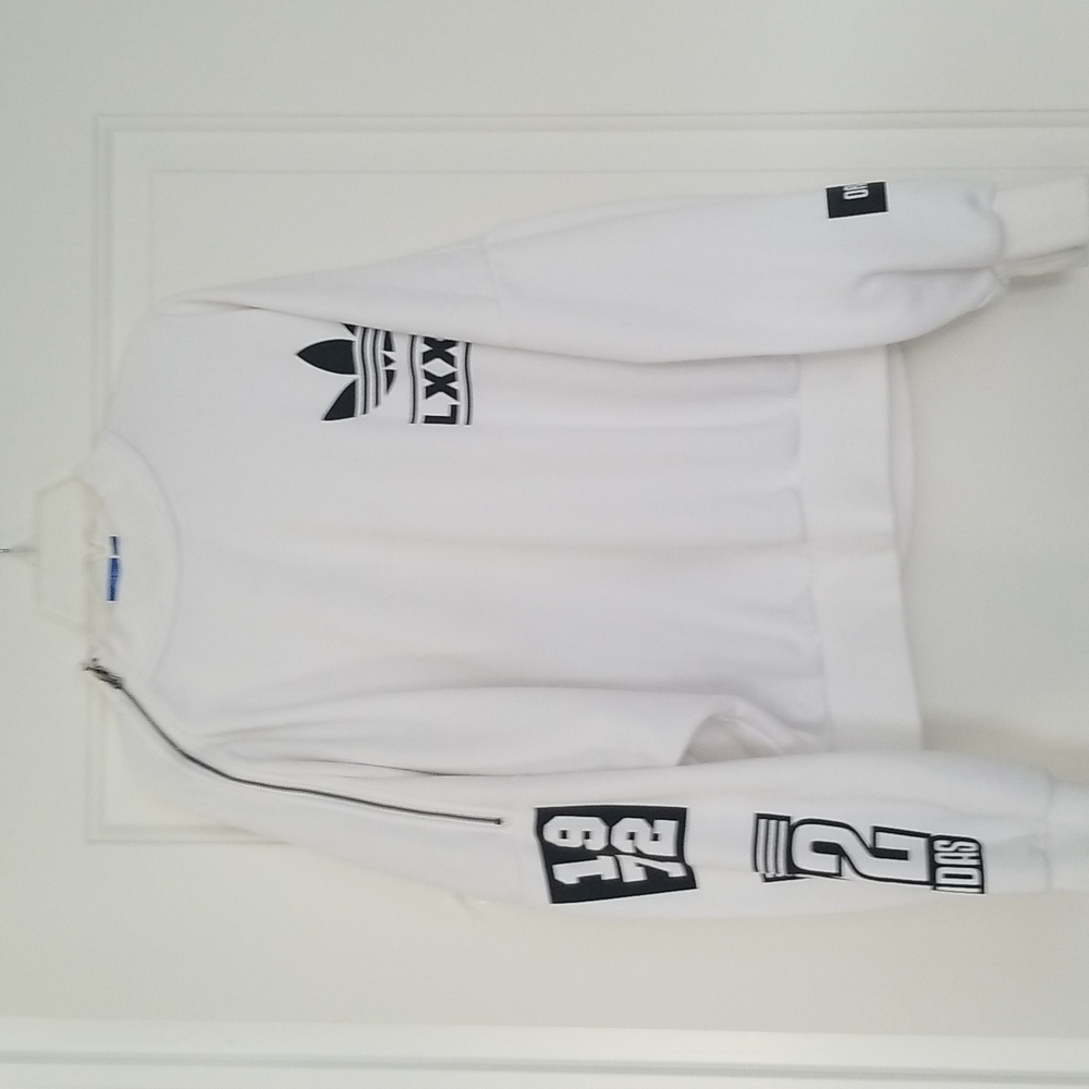 ADIDAS Batwing sweatshirt size L white